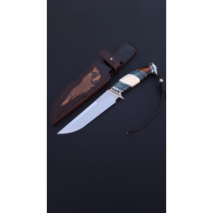 ЛЕЛЕКА авторський ніж ручної роботи, сталь CPM  s90v, 63-64 HRC. Photo 2